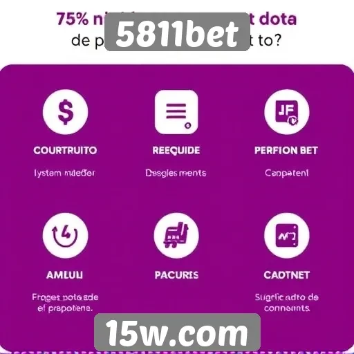 Métodos de pagamento aceitos no 5811bet