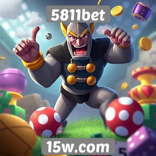 Variedade de jogos disponíveis no 5811bet